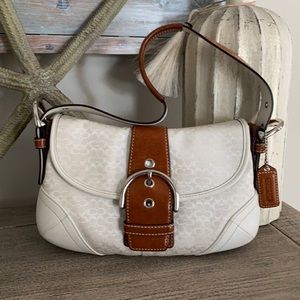 Coach white signature should bag
